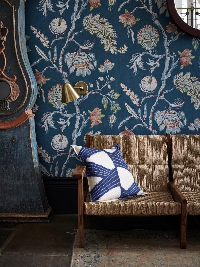 Tapeta roślinne pnącza Zoffany 312985 Cope's Trail Kensington Walk Wallcoverings