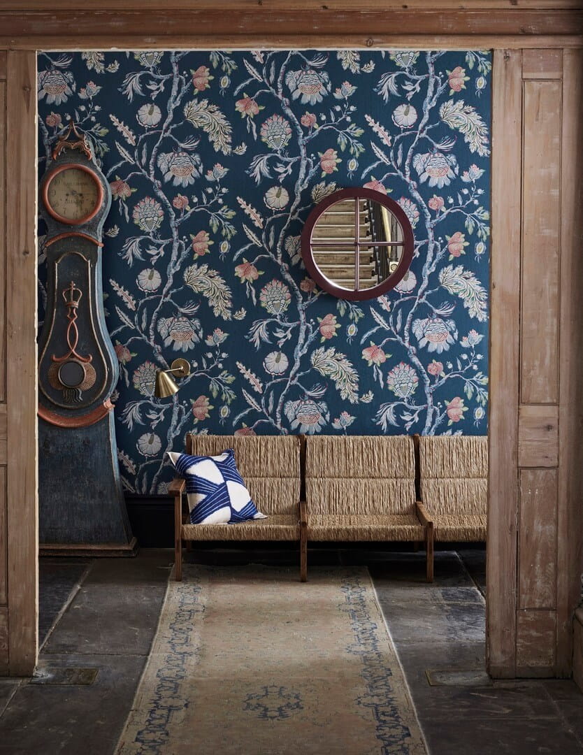 Tapeta roślinne pnącza Zoffany 312986 Cope's Trail Kensington Walk Wallcoverings