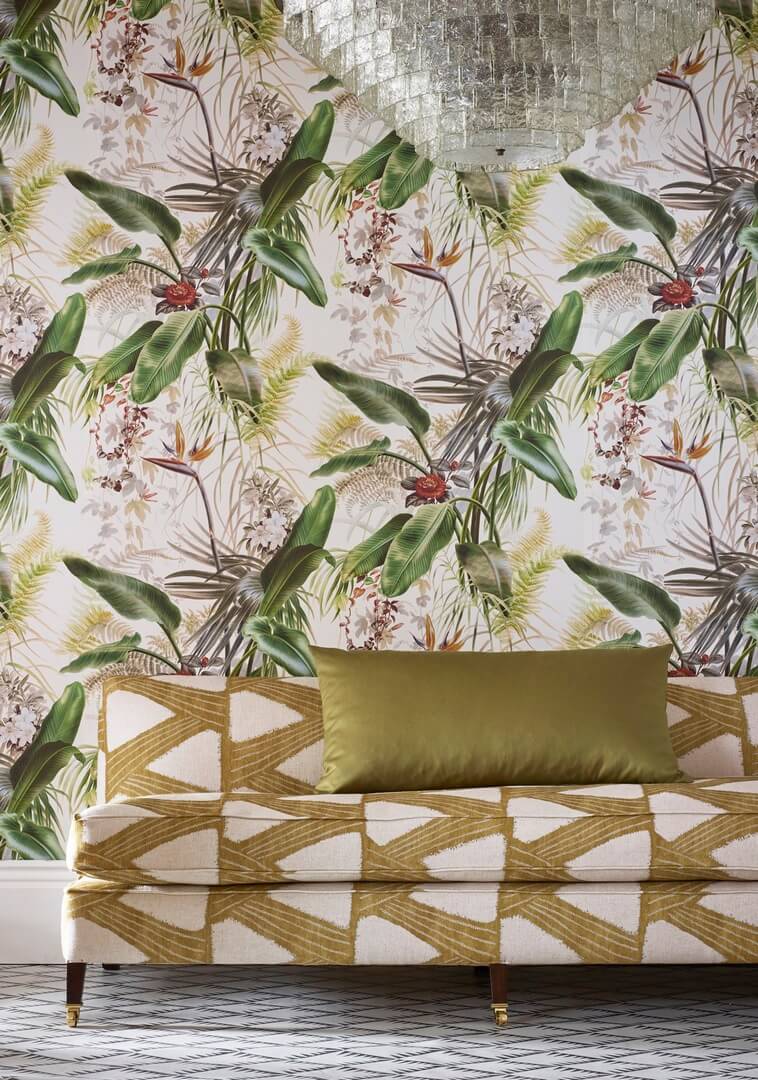 Tapeta botaniczna Zoffany 312989 Paradise Row Kensington Walk Wallcoverings