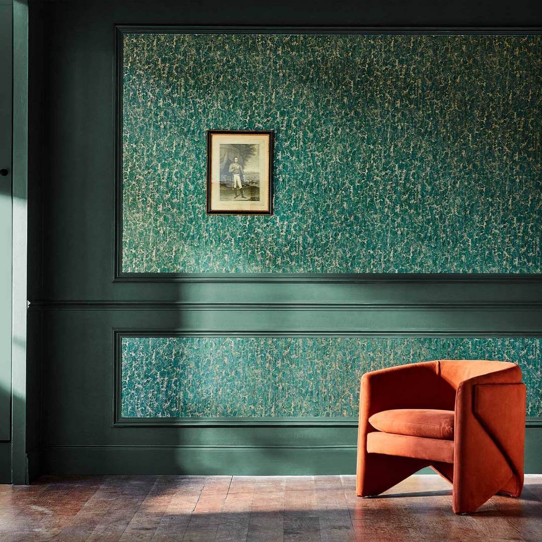Tapeta marmur Zoffany 312993 Moresque Glaze Kensington Walk Wallcoverings