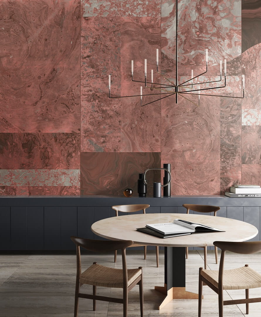 Mural marmurowe płyty Khroma DG3ALI1044 Alicante Wall Designs III