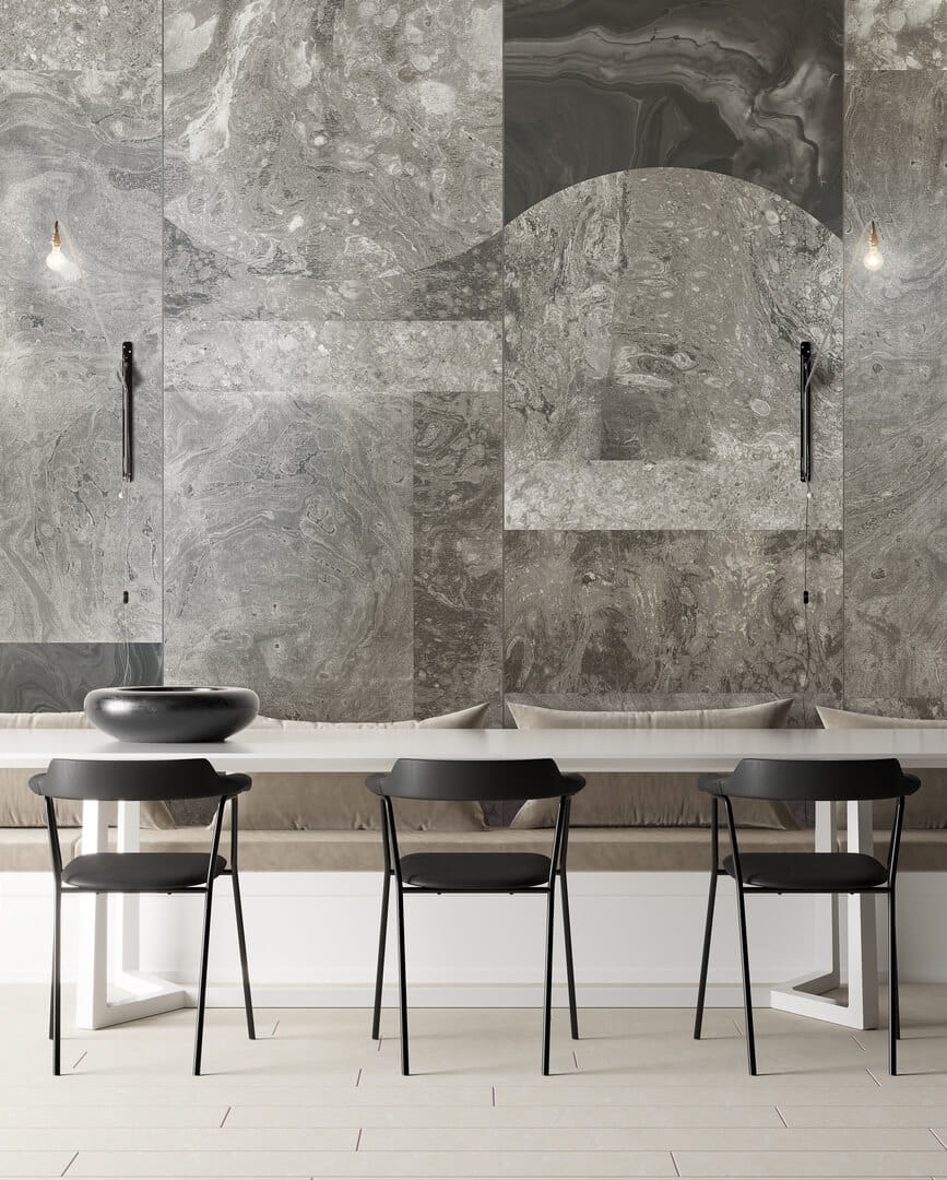 Mural marmurowe płyty Khroma DG3ALI1061 Alicante Wall Designs III