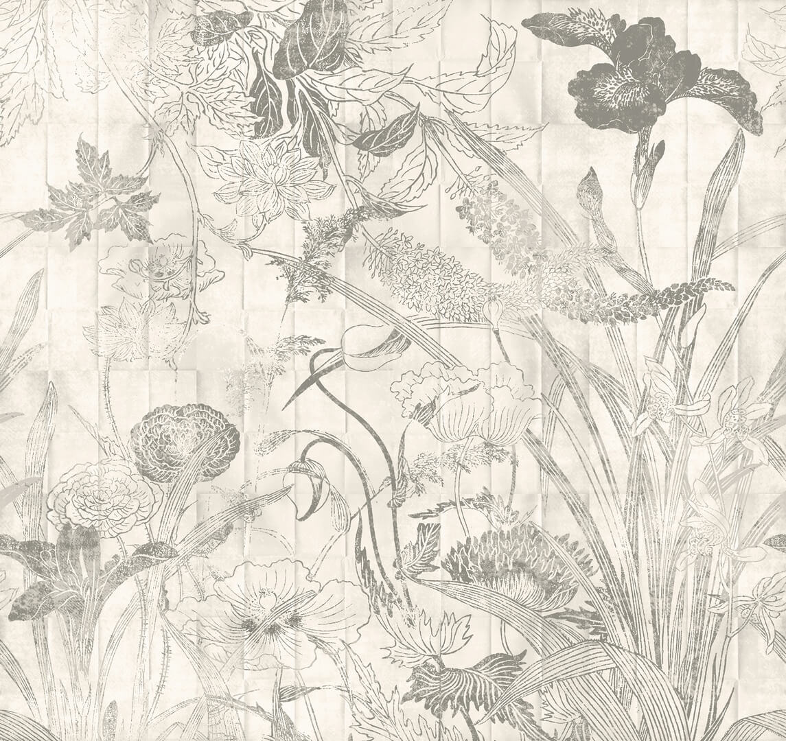 Mural botaniczny Khroma DG3LEI1011 Lei Wall Designs III