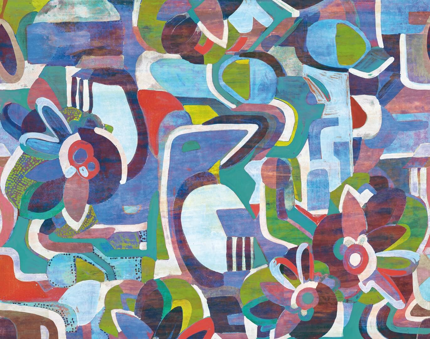 Mural abstrakcyjny Khroma DG3WAR1041 Warre Wall Designs III