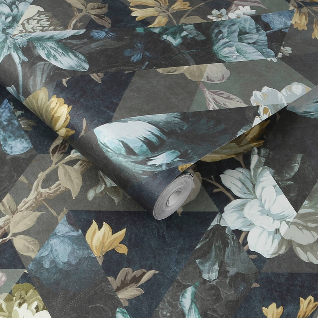 Tapeta kwiaty geometria Graham & Brown 112277 Pioneer