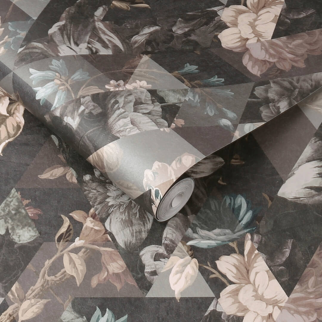 Tapeta kwiaty geometria Graham & Brown 112278 Pioneer