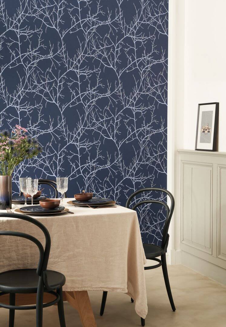 Tapeta gałęzie Casadeco ONIR 87260217 Mythe Voyage Onirique