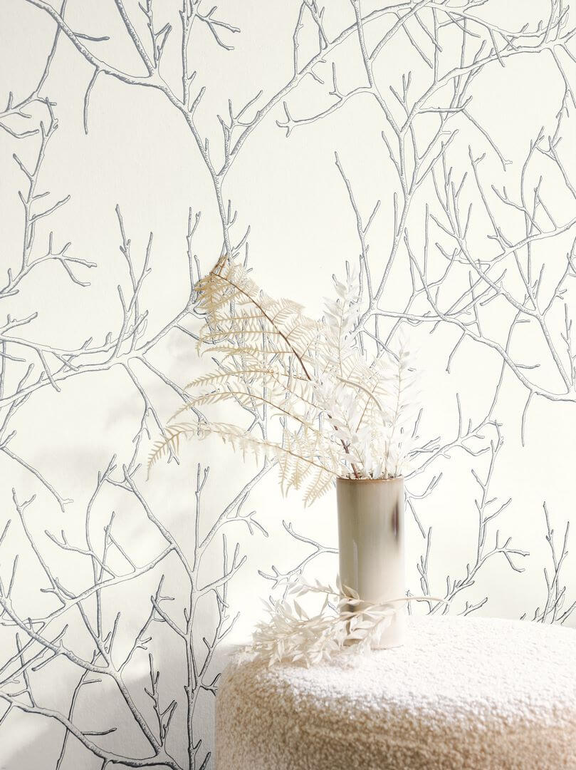 Tapeta gałęzie Casadeco ONIR 87260217 Mythe Voyage Onirique