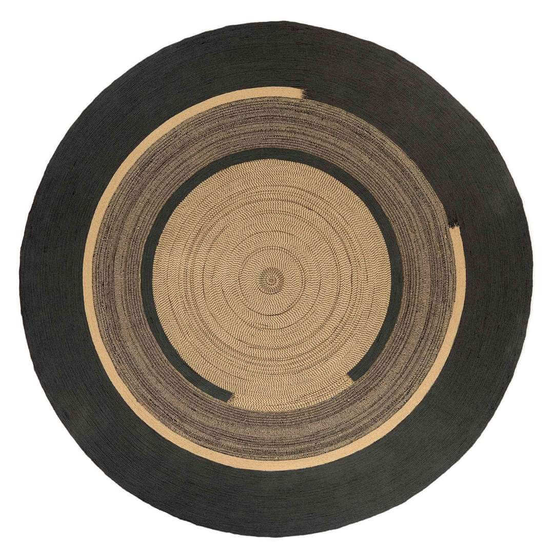 Dywan Okrągły na balkon/taras Disco Graphite TA 113 81 07 Elitis