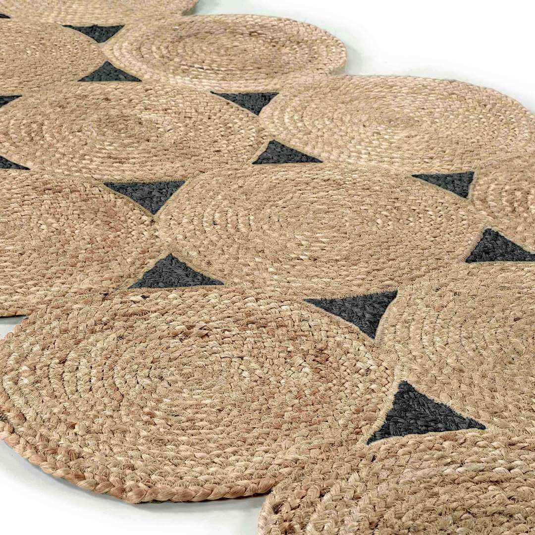 Dywan z juty Kool Graphite TA 112 13 06 Elitis