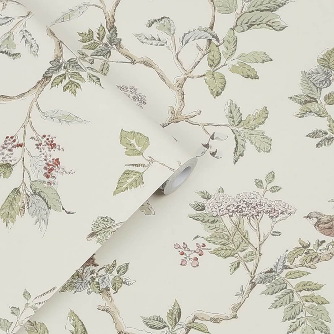 Tapeta botaniczna Laura Ashley 113346 Elderwood Volume I