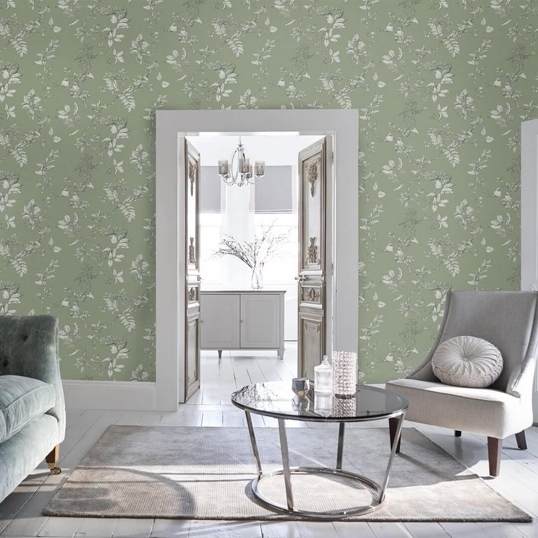 Tapeta botaniczna Laura Ashley 113348 Elderwood Volume I