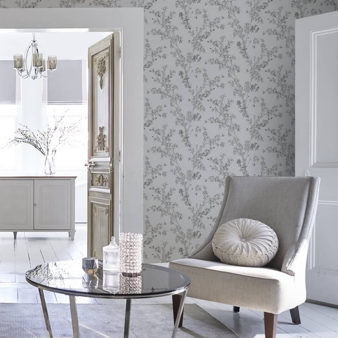 Tapeta roślinna Laura Ashley 113349 Forsythia Volume I