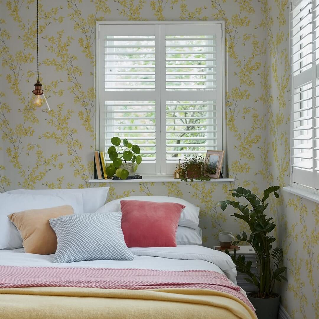 Tapeta roślinna Laura Ashley 113350 Forsythia Volume I