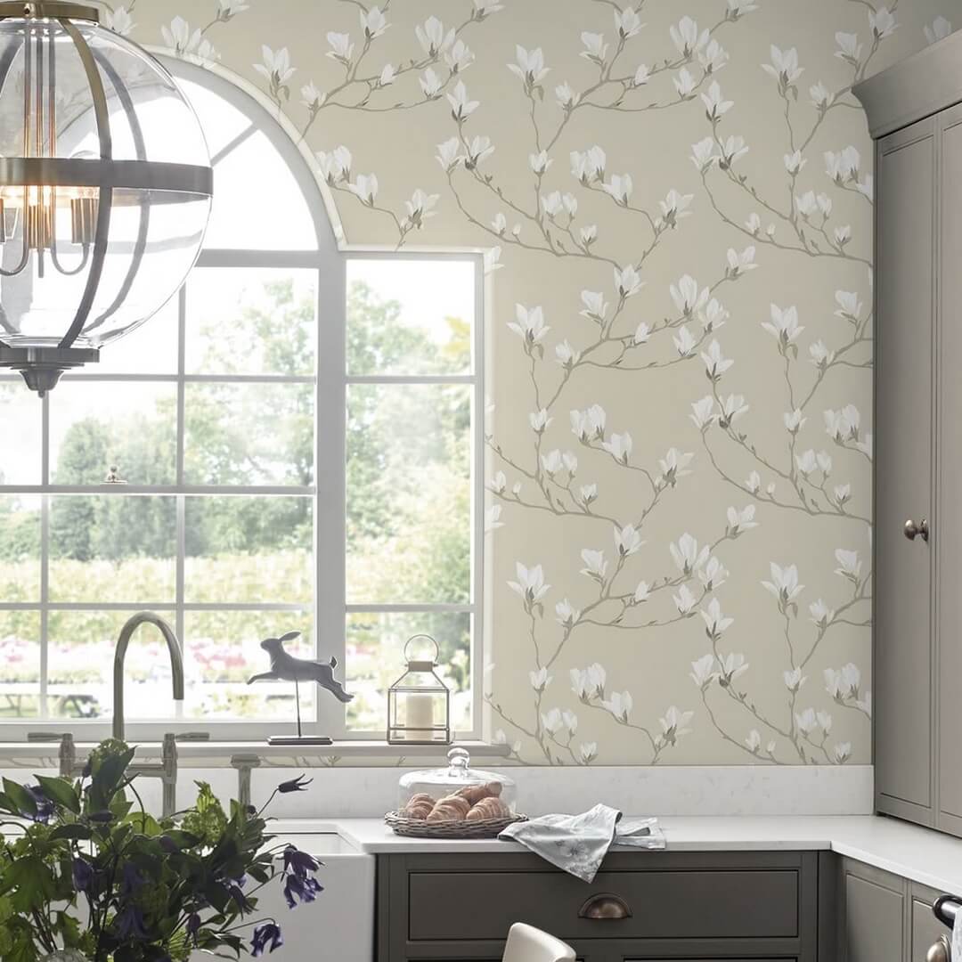 Tapeta magnolie Laura Ashley 113353 Magnolia Grove Volume I