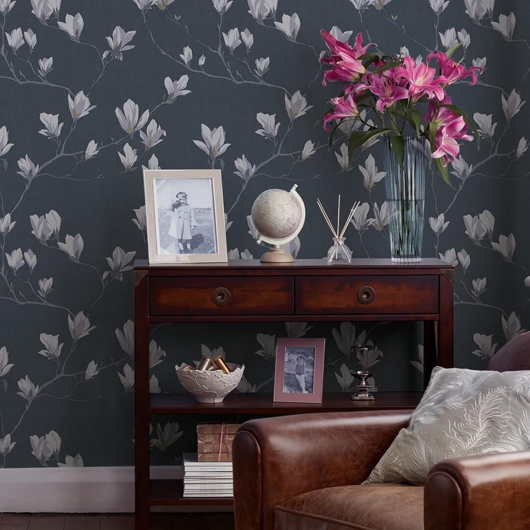 Tapeta magnolie Laura Ashley 113355 Magnolia Grove Volume I
