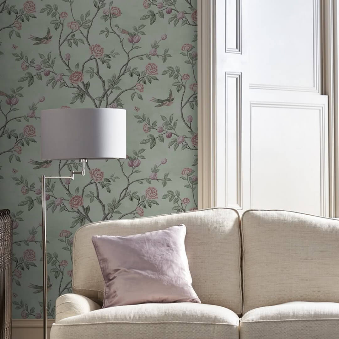 Tapeta botaniczna Laura Ashley 113371 Eglantine Volume I
