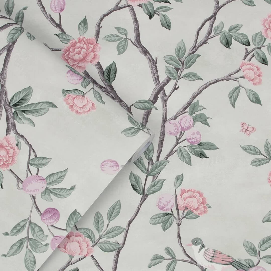 Tapeta botaniczna Laura Ashley 113371 Eglantine Volume I