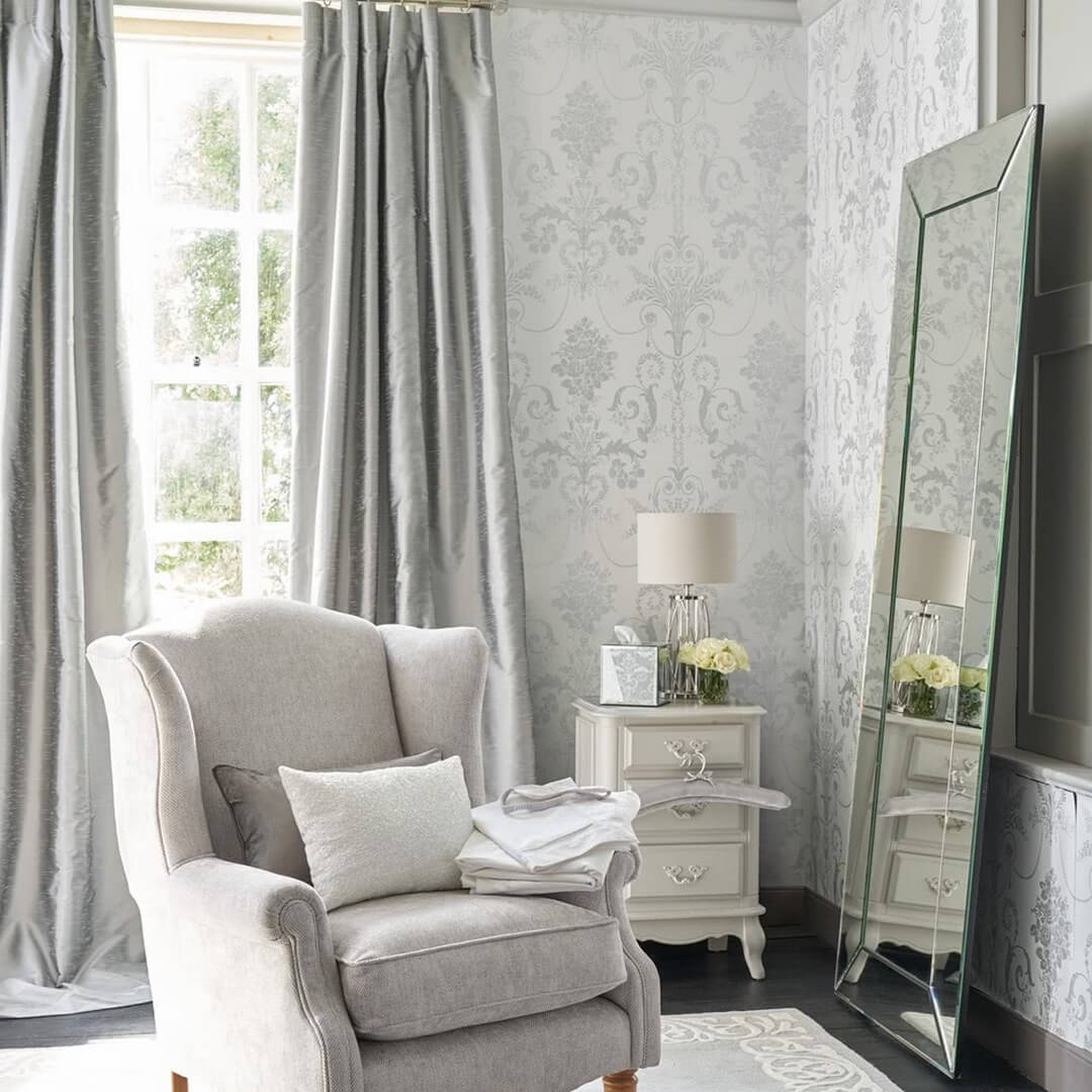 Tapeta adamaszek Laura Ashley 113379 Josette Volume I