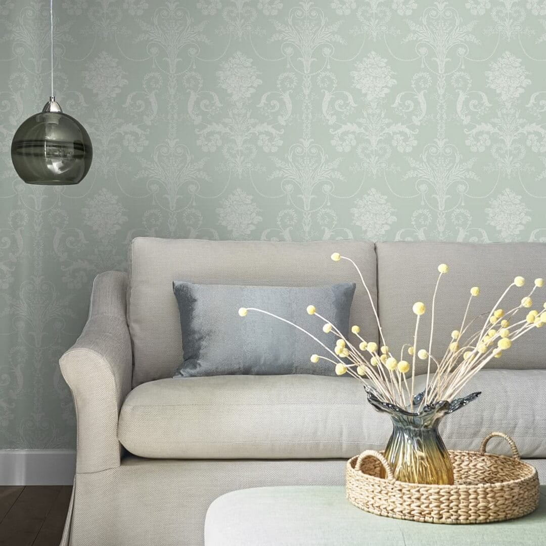Tapeta adamaszek Laura Ashley 113380 Josette Volume I