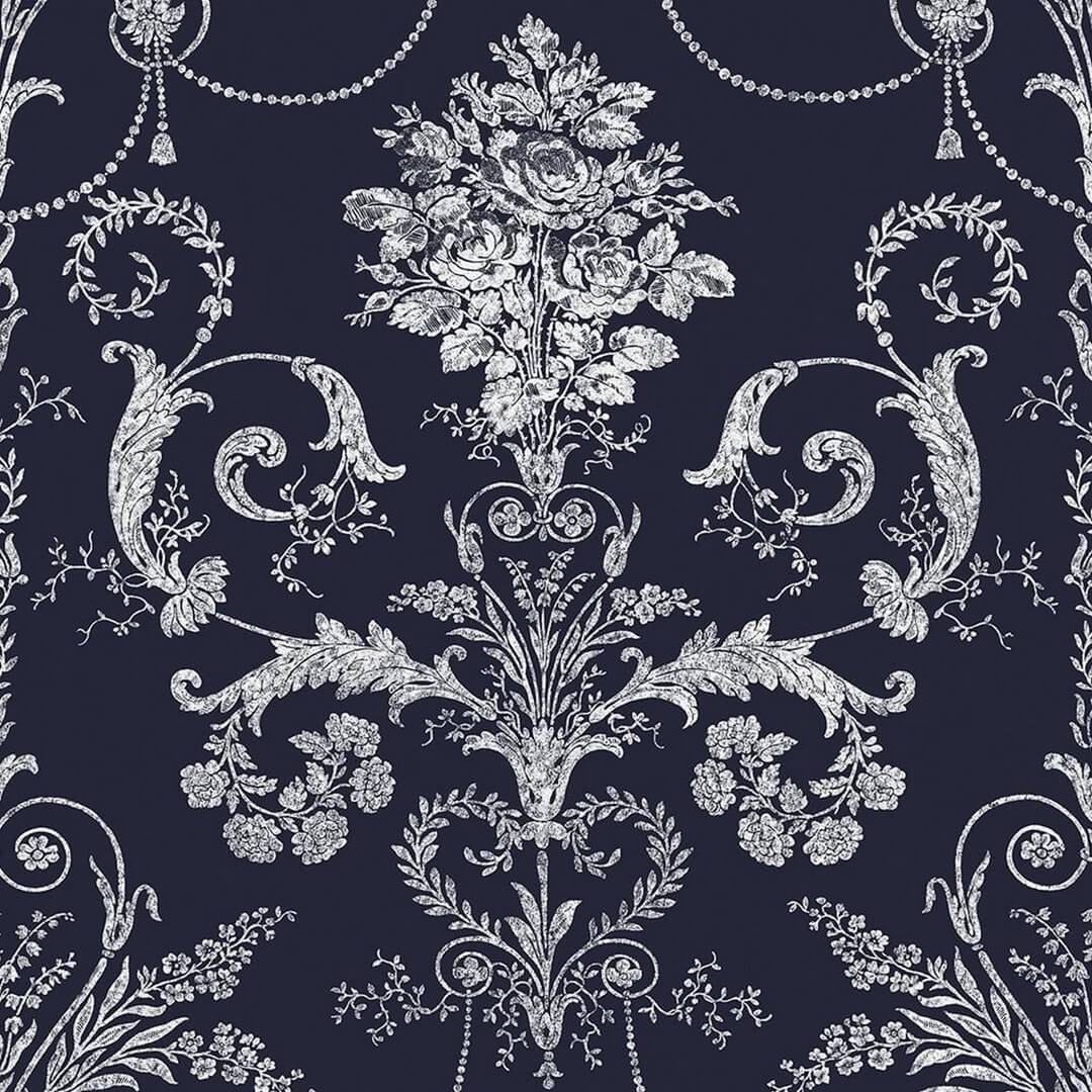 Tapeta adamaszek Laura Ashley 113386 Josette Volume I