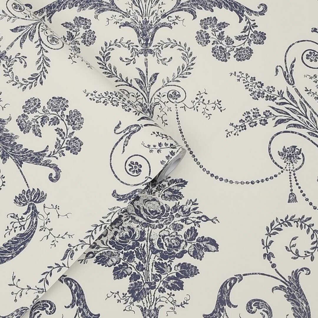 Tapeta adamaszek Laura Ashley 113387 Josette Volume I