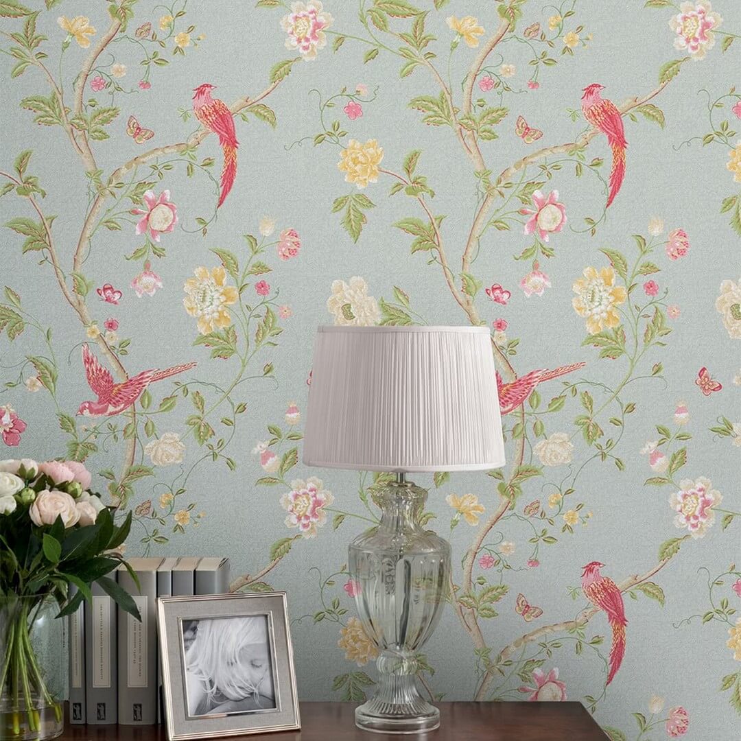 Tapeta botaniczna Laura Ashley 113392 Sammer Palace Volume I