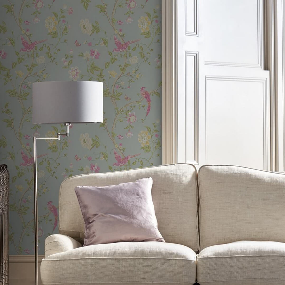 Tapeta botaniczna Laura Ashley 113392 Sammer Palace Volume I