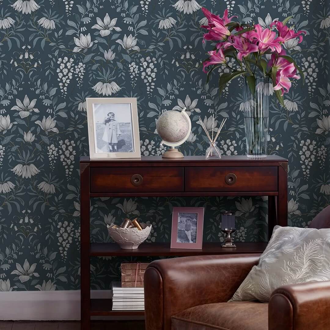 Tapeta kwiaty Laura Ashley 113404 Parterre Volume I