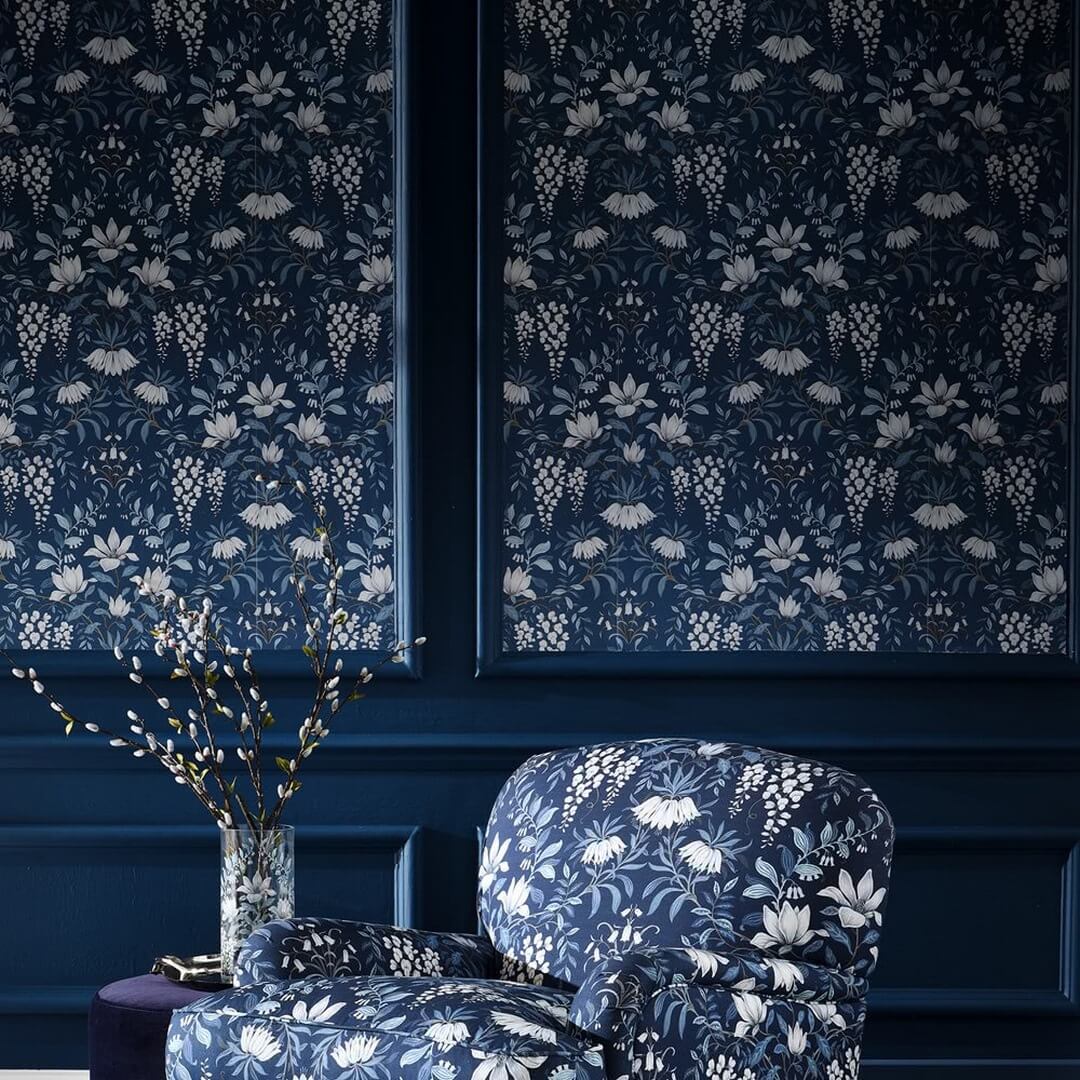 Tapeta kwiaty Laura Ashley 113404 Parterre Volume I