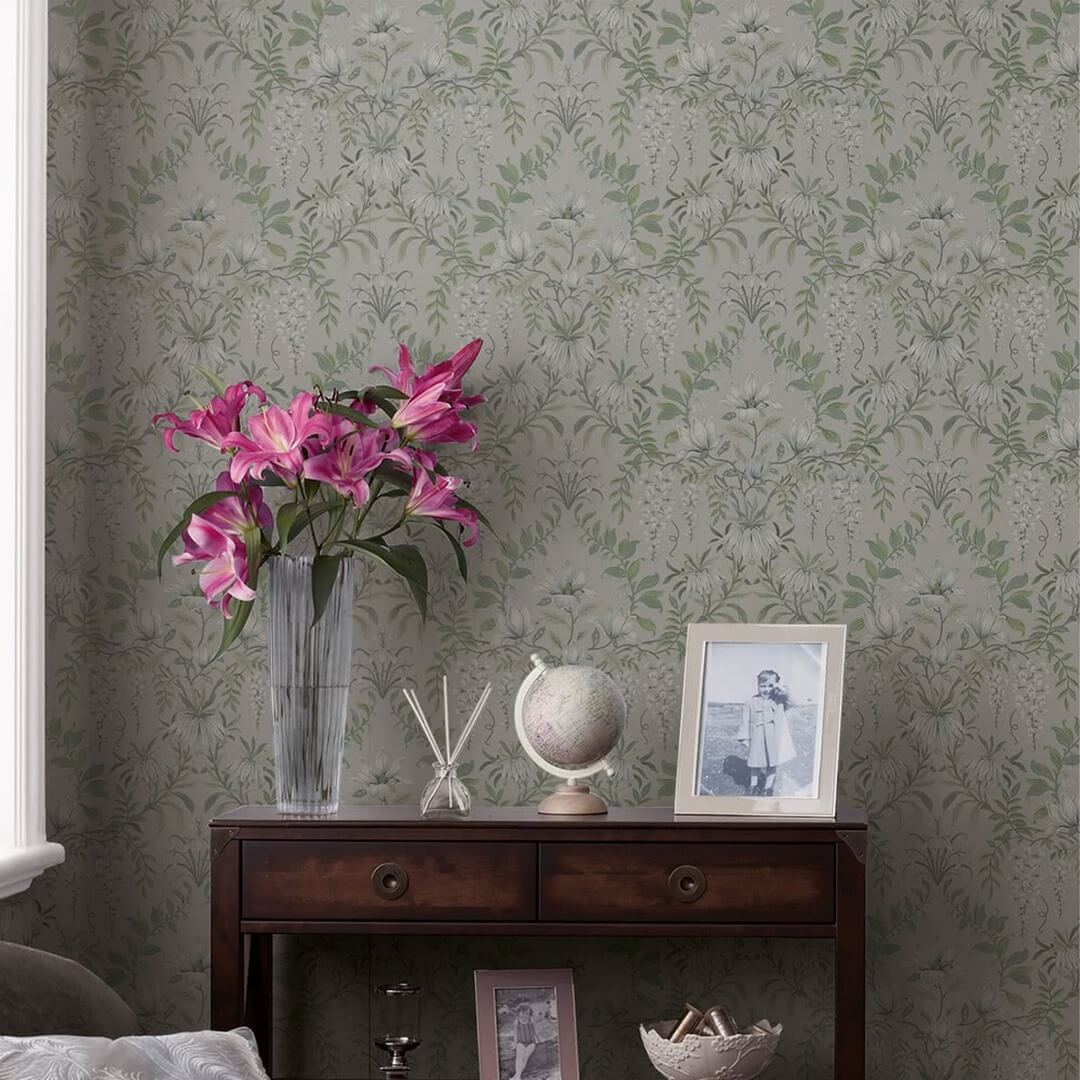 Tapeta kwiaty Laura Ashley 113406 Parterre Volume I