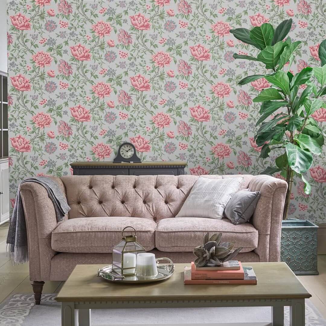 Tapeta kwiatowe pnącza Laura Ashley 113408 Tapestry Floral Volume I