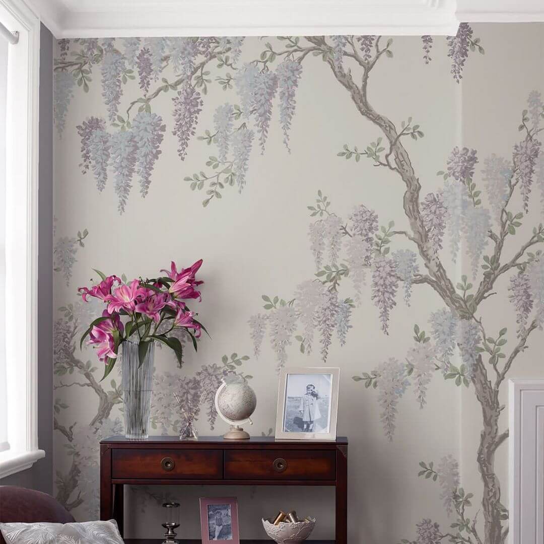 Mural roślinny Laura Ashley 113412 Wisteria Volume I