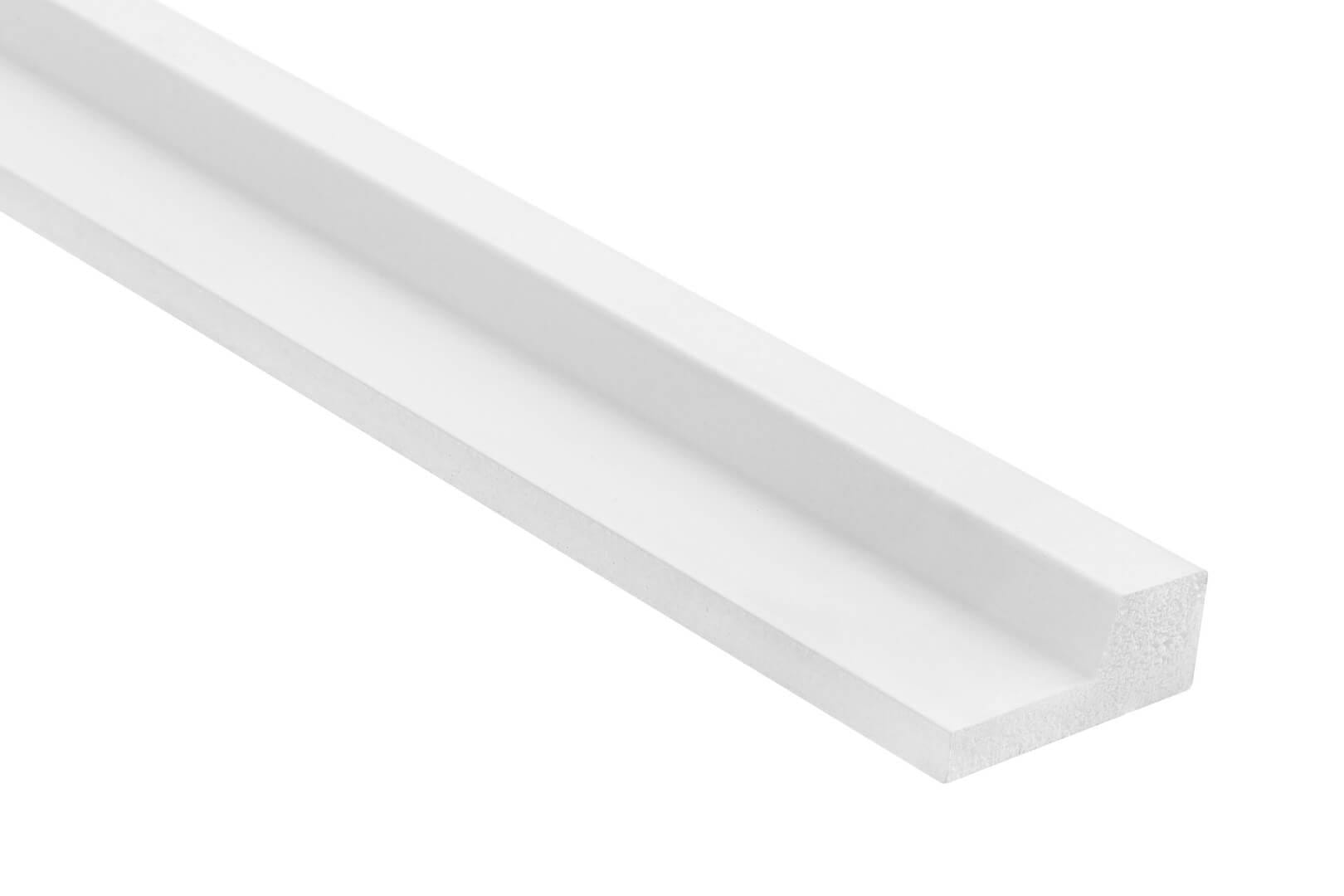 Zakończenie prawe lameli białej L0101R Stretto Lamelli Mardom Decor