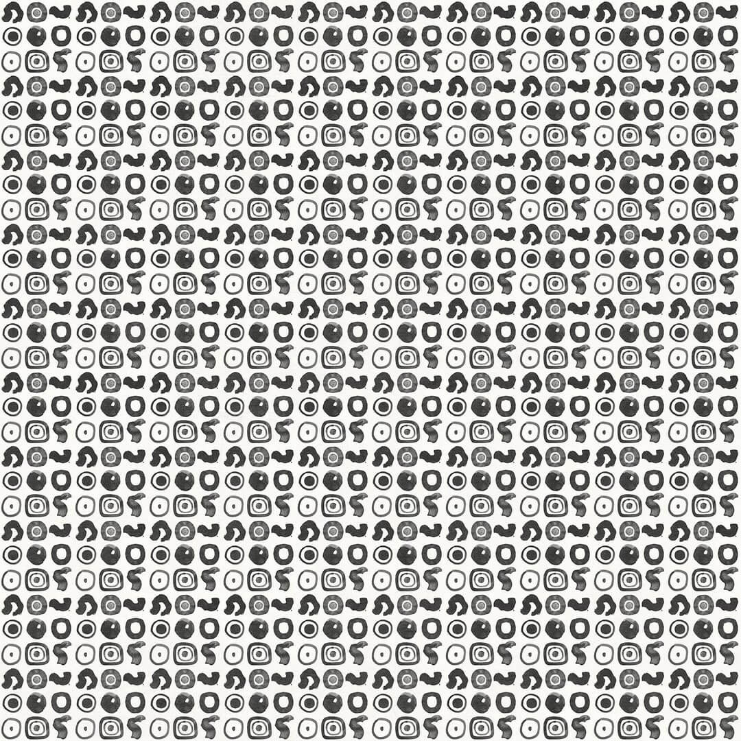 Fototapeta geometryczna abstrakcja Tecnografica 80477-1B MAURICIO LARA: SIGNOS BLACK AND WHITE B Art Collections