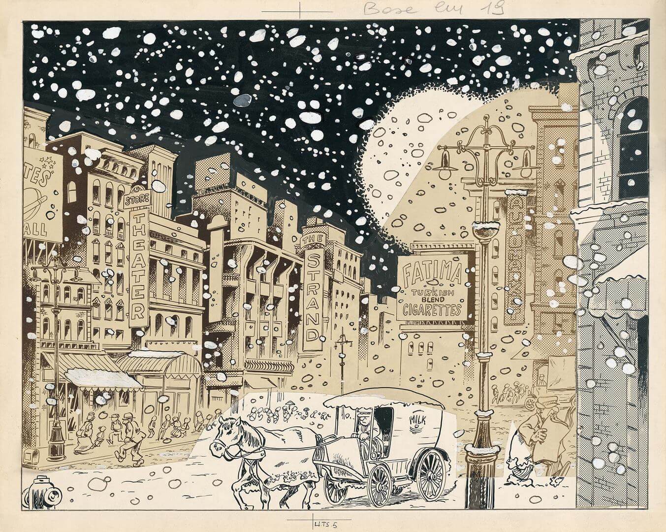 Fototapeta komiks Tecnografica 79791-1 Bonvi: L'UOMO DI TSUSHIMA SILENT Art Collections