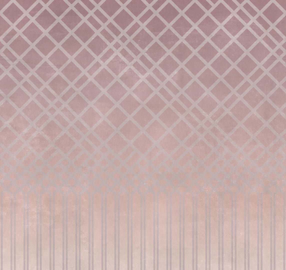Fototapeta kratownica Tecnografica 79476-2 Paolo Giordano & Simona Cardinetti: GRETA POWDER PINK Art Collections