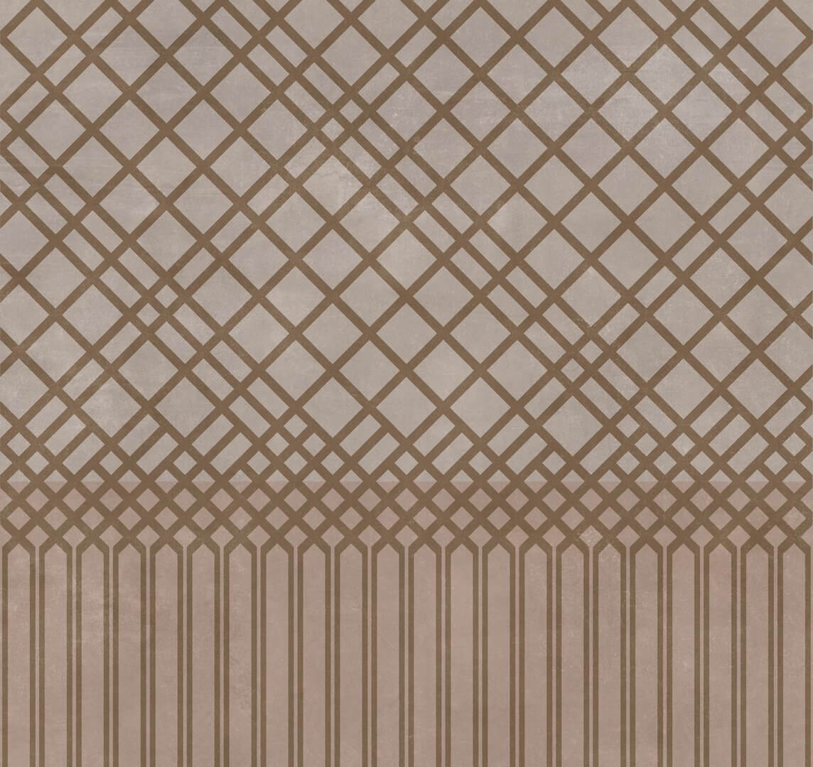 Fototapeta kratownica Tecnografica 79476-4 Paolo Giordano & Simona Cardinetti: GRETA PINKISH BROWN Art Collections