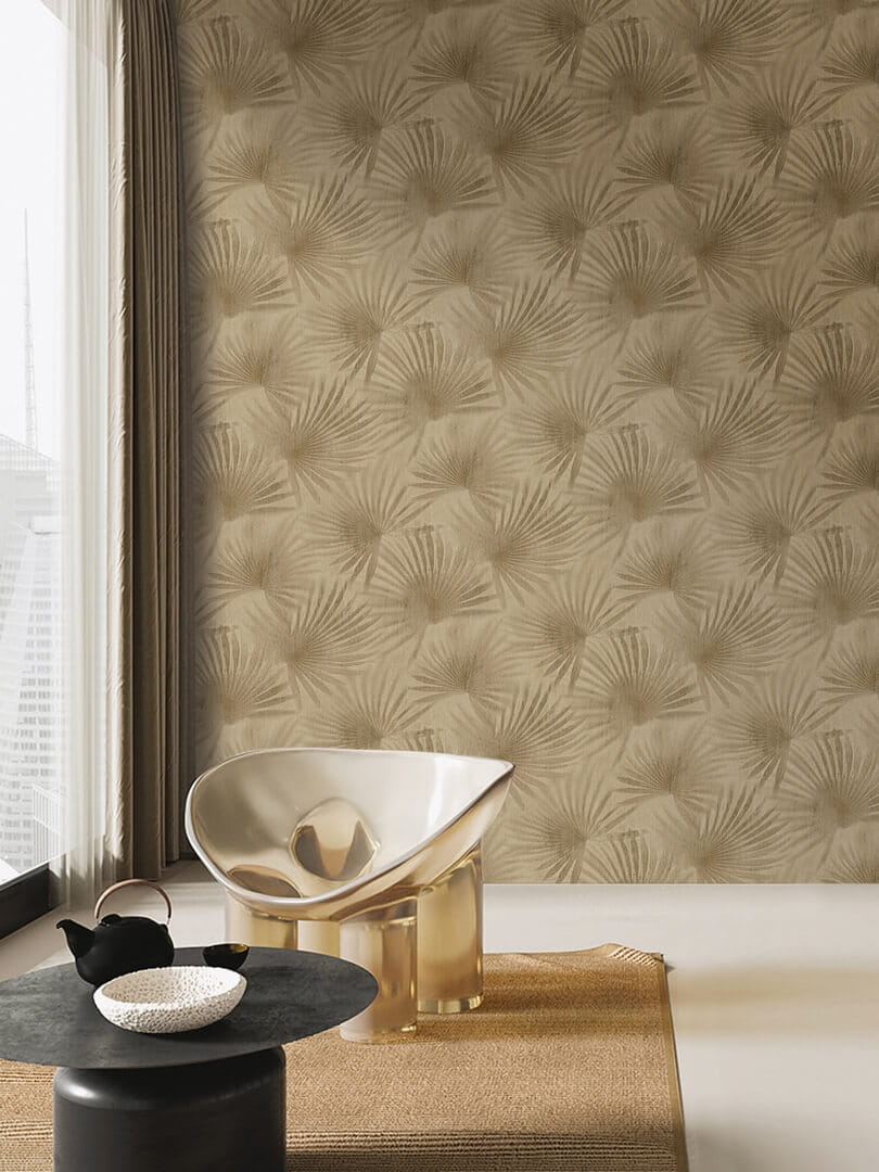 Tapeta palmowe liście Decori & Decori 72913 Zen - 106cm szer.