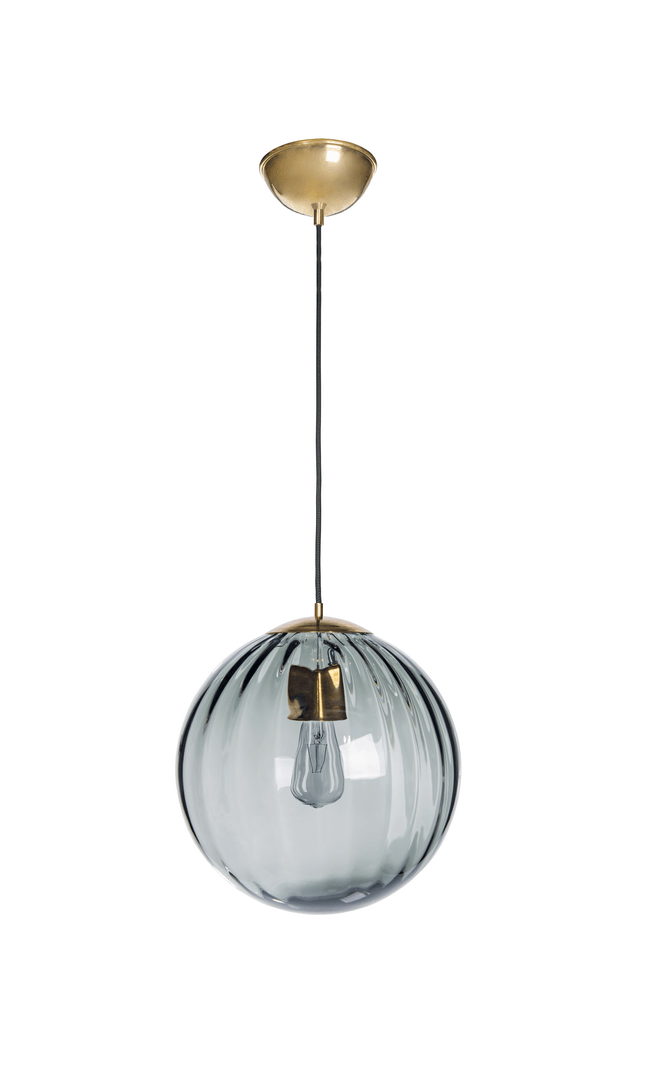 Lampa wisząca Arran Grey Brass Famlight