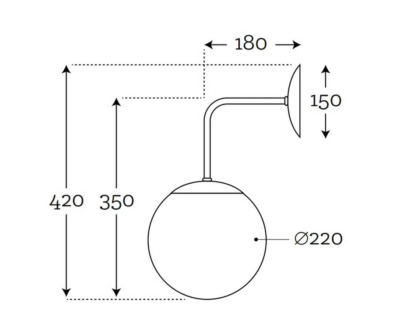 Kinkiet Bacan Riesco Wall Olive Famlight