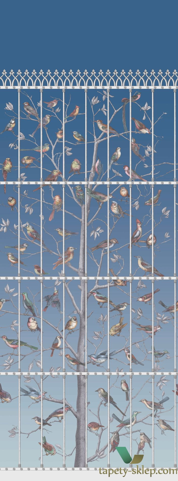 Panel Z Ptaszkami Cole & Son Uccelli 114/11023 Fornasetti