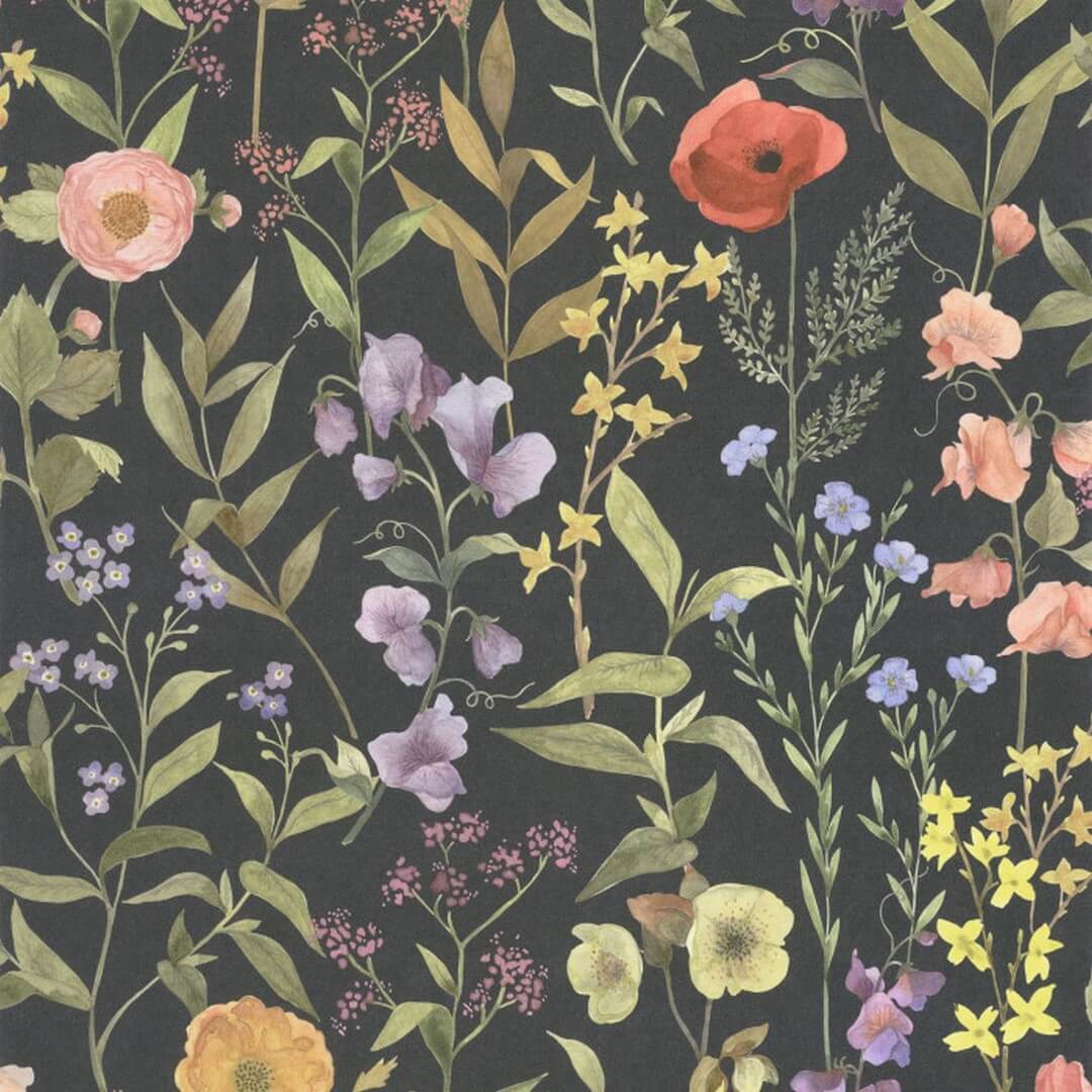 Tapeta łąka Casadeco GADN 87659456 Fleurs Des Champs Gardens