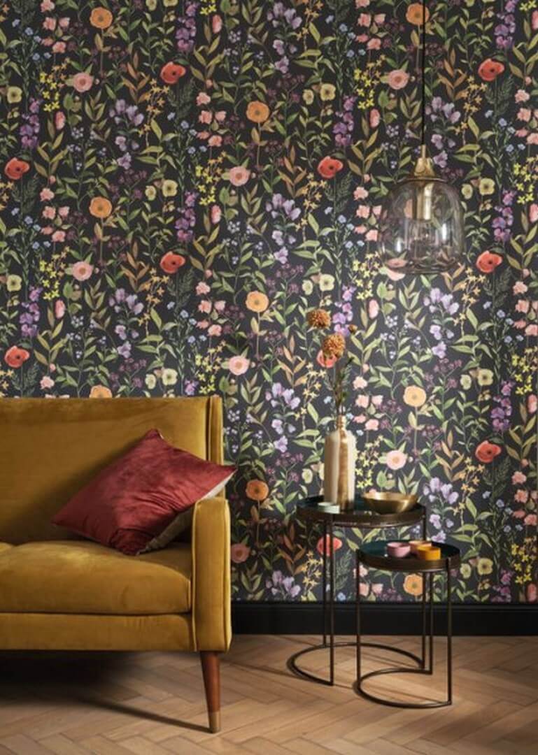 Tapeta łąka Casadeco GADN 87659456 Fleurs Des Champs Gardens