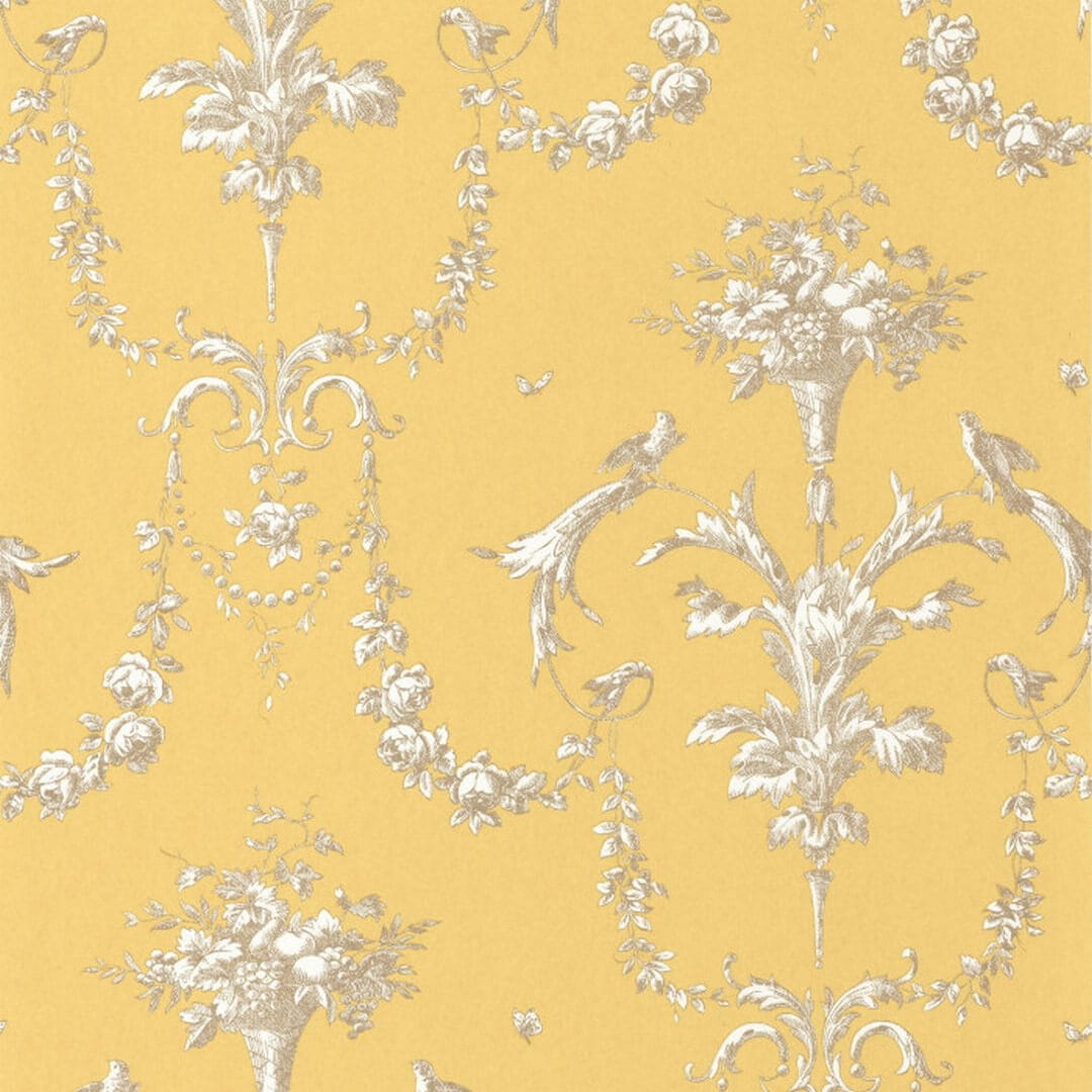 Tapeta ornamentowa Casadeco LBTJ 87922524 Corne D'abondance Les Belles Toiles de Jouy