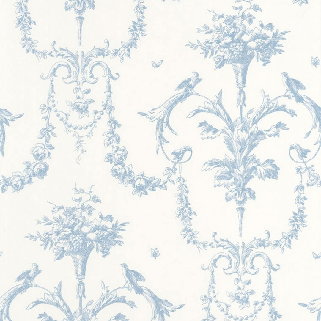 Tapeta ornamentowa Casadeco LBTJ 87926716 Corne D'abondance Les Belles Toiles de Jouy