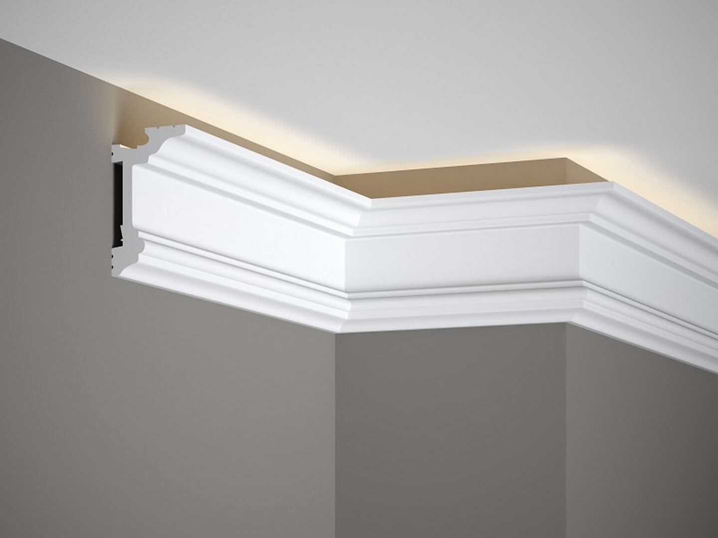 Listwa sufitowa MD137 (MDB137) Mardom Decor wys. 9,6cm