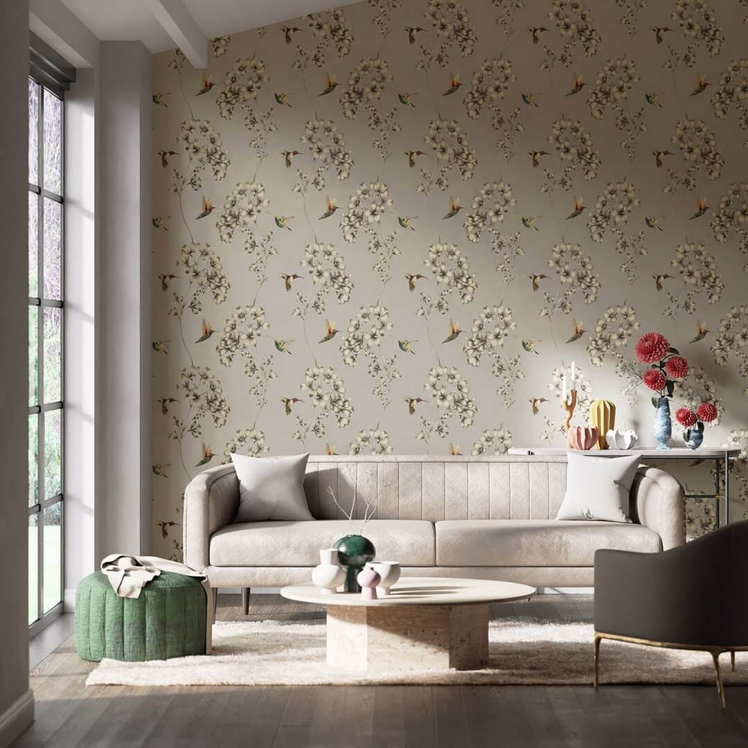 Tapeta kwiaty i ptaki Harlequin 111062 Amazilia Colour II