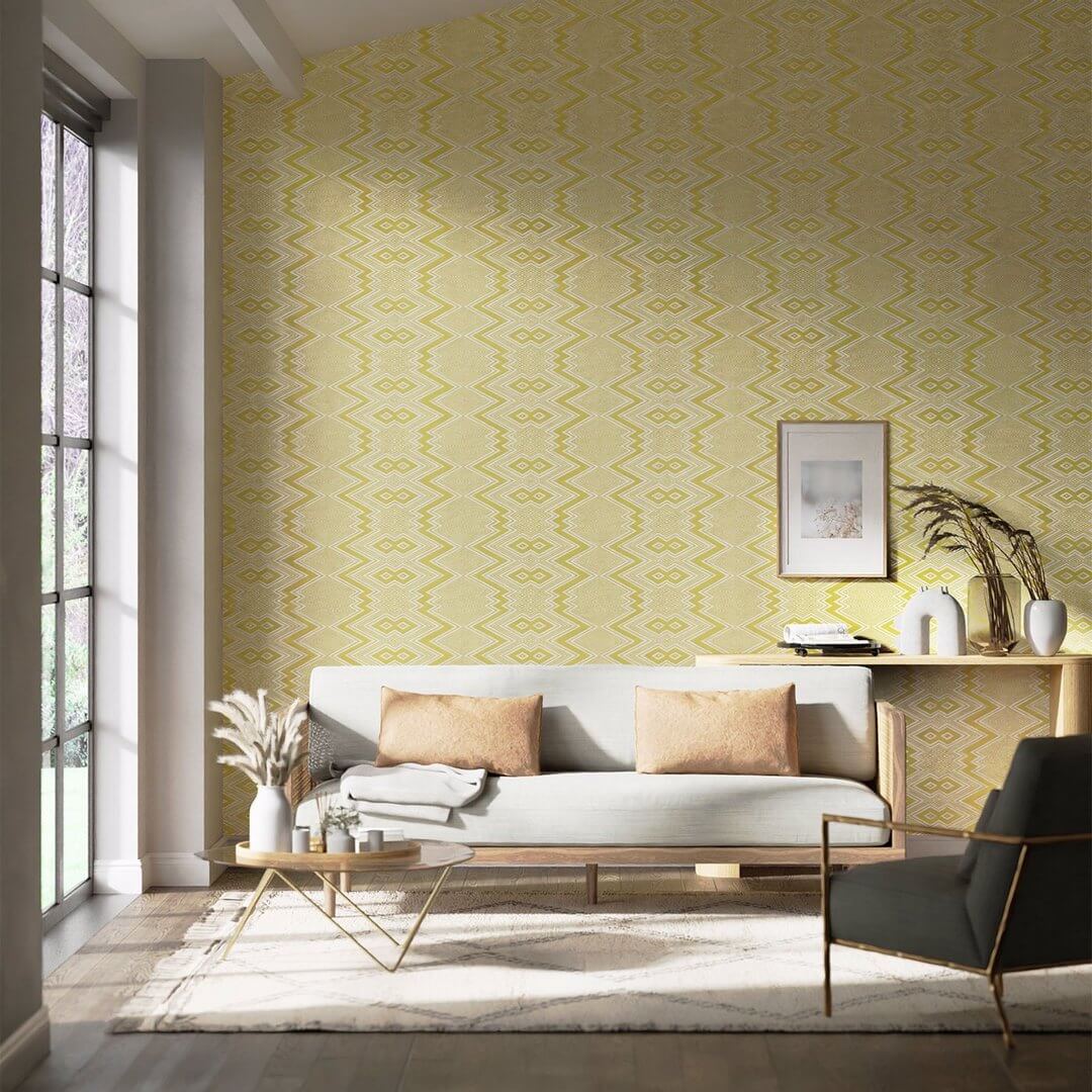 Tapeta zygzaki Harlequin 112850 Ankara Colour II