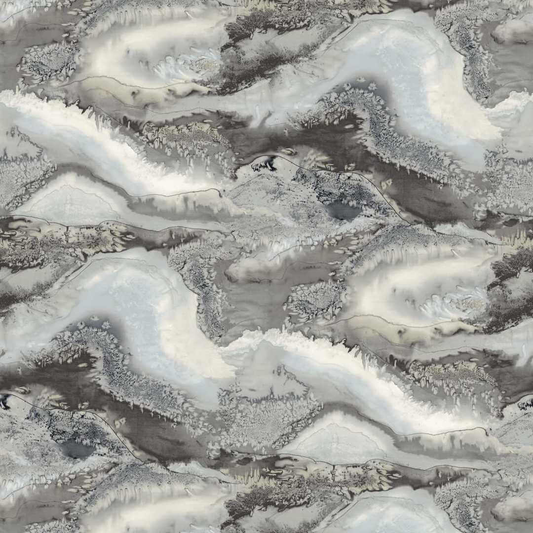 Mural abstrakcyjny Harlequin 112853 Reflected Obsidian Colour II